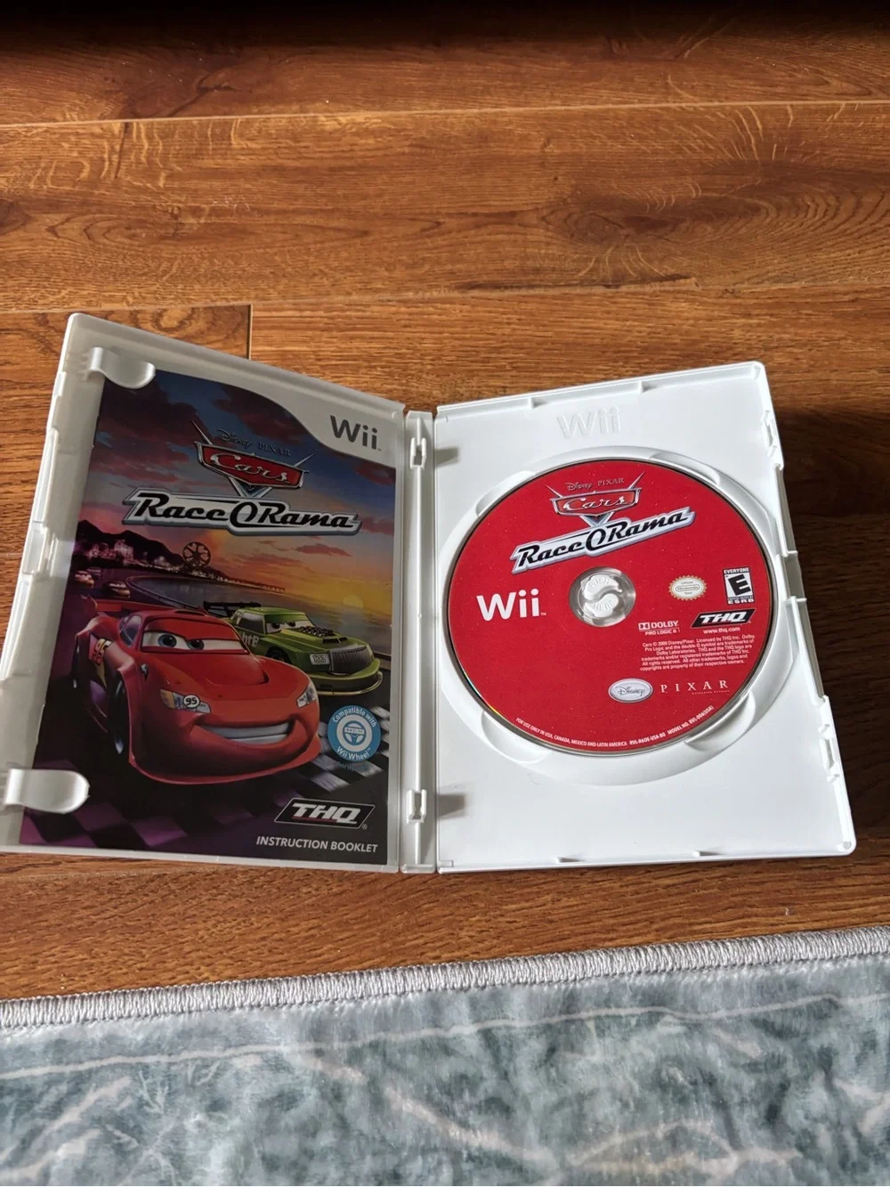 Nintendo Disney HQ Cars Race O Rama Wii Video Game